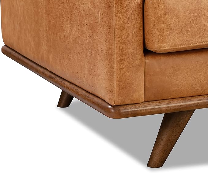 Poly & Bark Nolita Leather Couch - Image 8