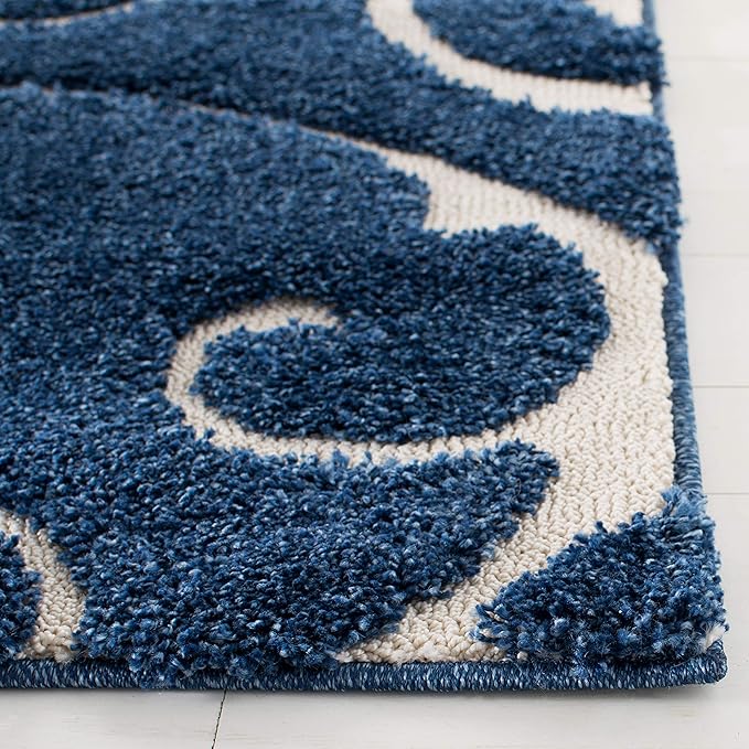 SAFAVIEH Florida Shag Collection Runner Rug - Image 3