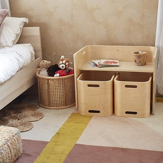 ECR4Kids Bentwood Multipurpose Table and Chair Set, Kids Furniture - Image 10