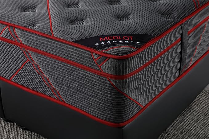 Ottomanson King 13" Luxury Black Eurotop Mattress - Image 5