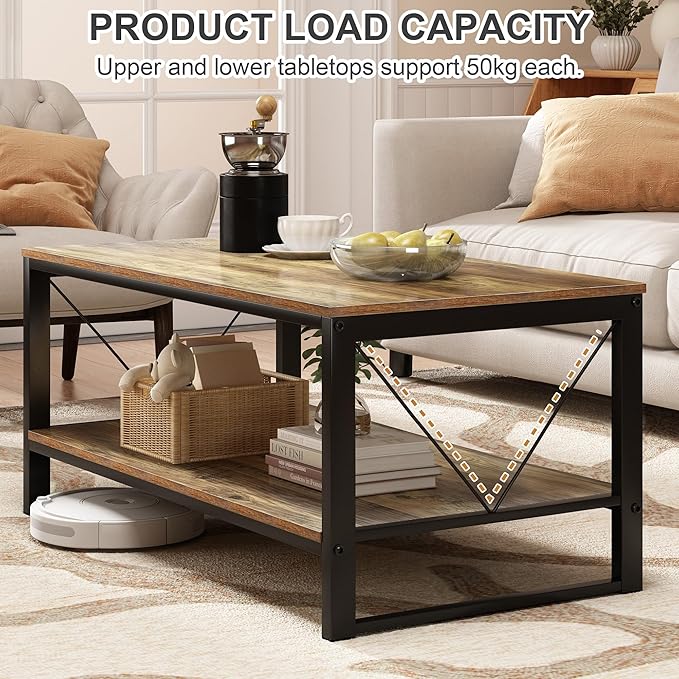 Rectangle Coffee Table Tea Table - Image 3