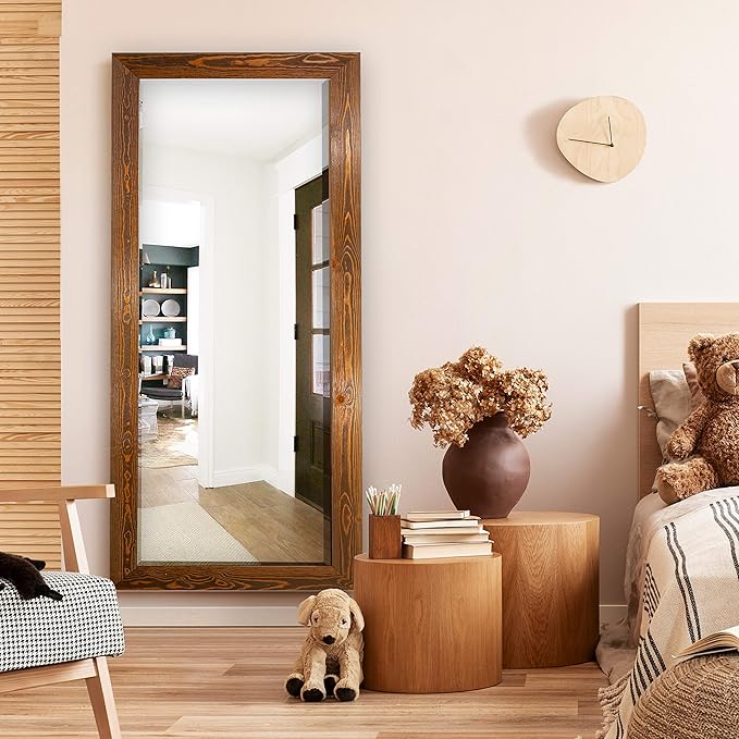 Wexford Home Barnwood Wood Full Length Mirror - Image 6
