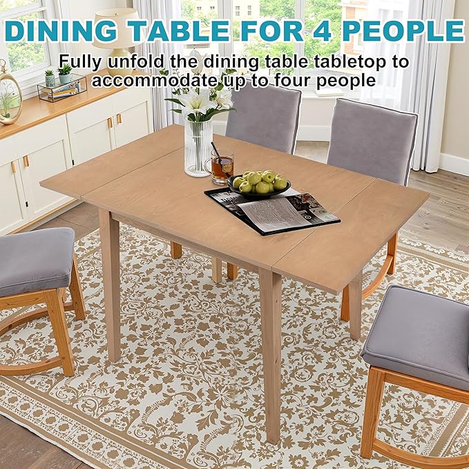 29"- 45" Extendable Dining Table - Image 5