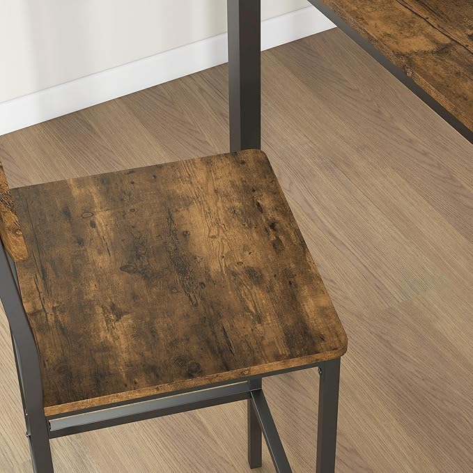 HOMCOM 3-Piece Counter Height Bar Table - Image 9