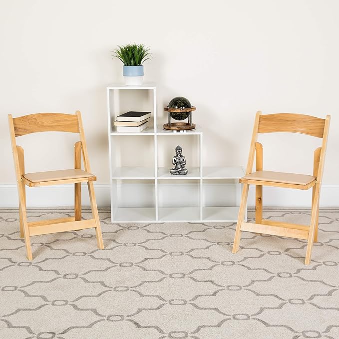 Flash Furniture Hercules Series Beechwood Folding Event Chairs by FlashFurniture