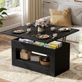 40" Lift Top Coffee Table, 4 in 1 Multi-Function Lift Coffee Tables by UNIQUITE