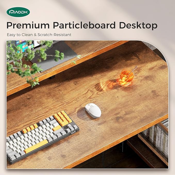 AODK Computer Desk, 48 Inch Gaming Desk - Image 9