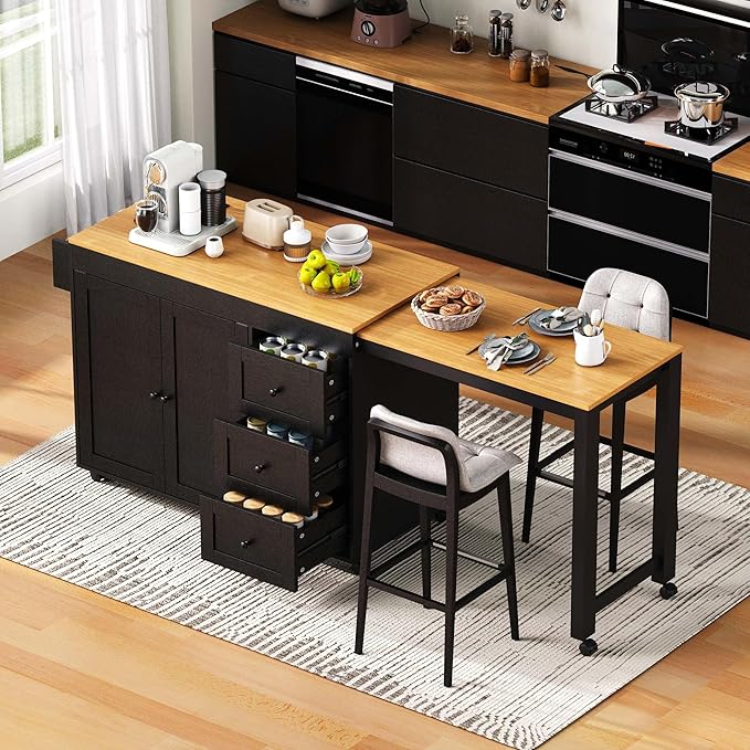 Ball & Cast 74.8" Kitchen Island by BallCast