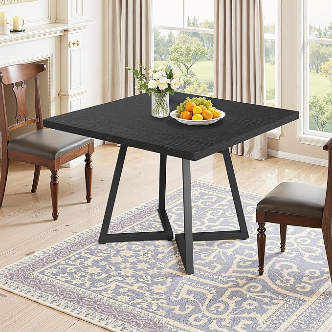 NicBex 31.5 Inch Square Dining Table by NicBex
