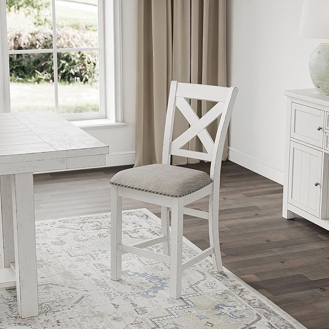 Signature Design by Ashley Robbinsdale Farmhouse Armless 24.75" Counter Height - Image 4