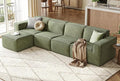 LINSY HOME Modular Sectional Sofa, Corduroy Sectional Cloud Couches by LINSYHOME