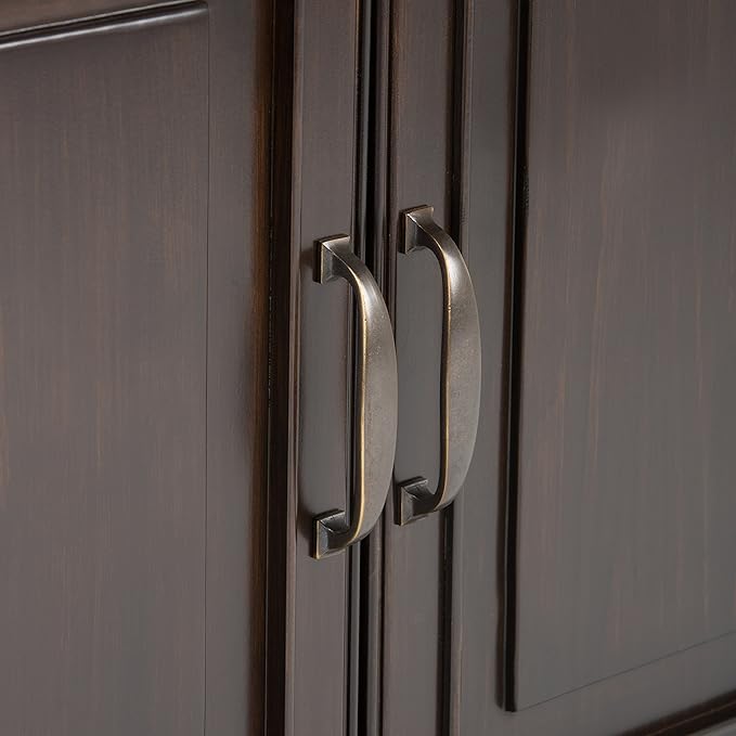 SIMPLIHOME Connaught SOLID WOOD 40 Inch Wide Traditional Entryway Storage - Image 5