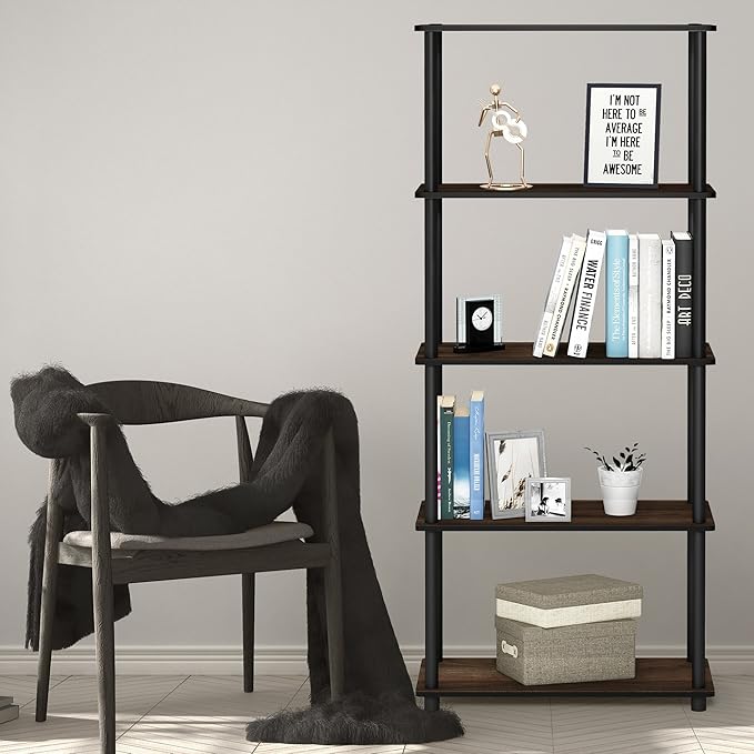 Furinno Turn-N-Tube 5-Tier Multipurpose Shelf / Display Rack / Storage Shelf / - Image 2