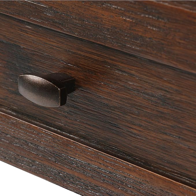 SIMPLIHOME Warm Shaker SOLID WOOD 20 inch Wide Rectangle Transitional End Table - Image 7