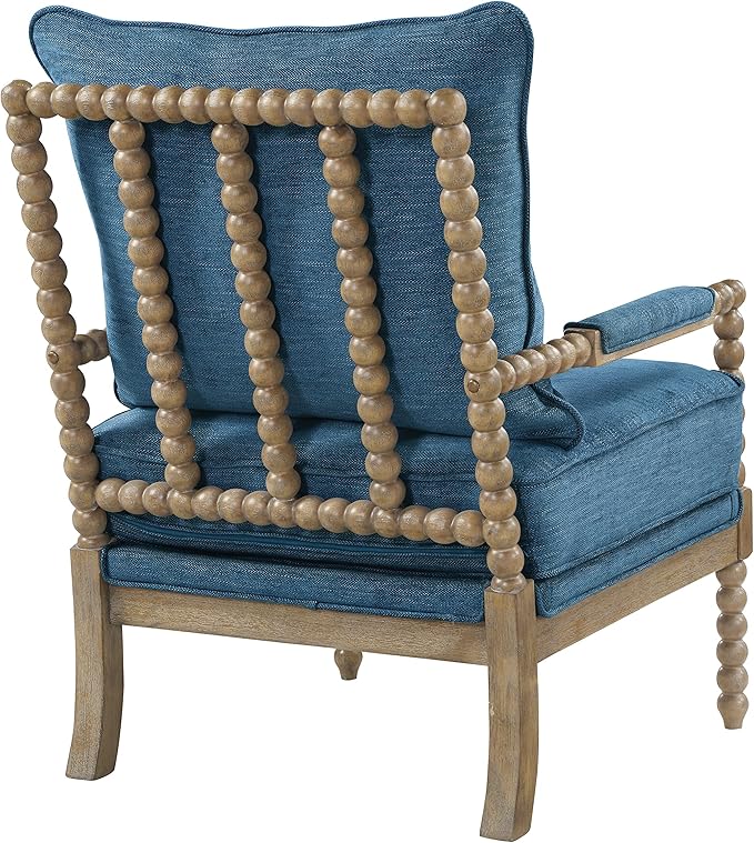 OSP Home Furnishings Fletcher Spindle Accent Chair - Image 5