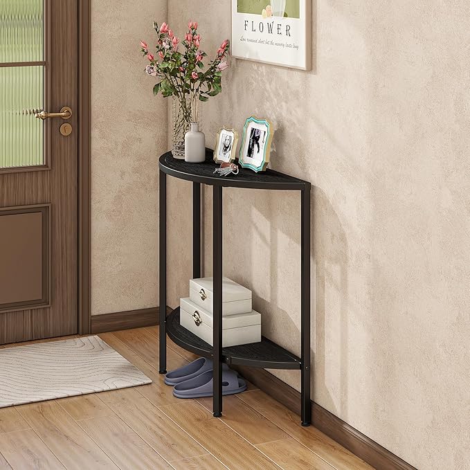Console Table 2 Tier Narrow Entryway Table - Image 9
