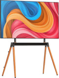 Easel TV Stand for 32-86 Inch LCD LED Flat or Curved Screen up to 132 lbs by Ergounion