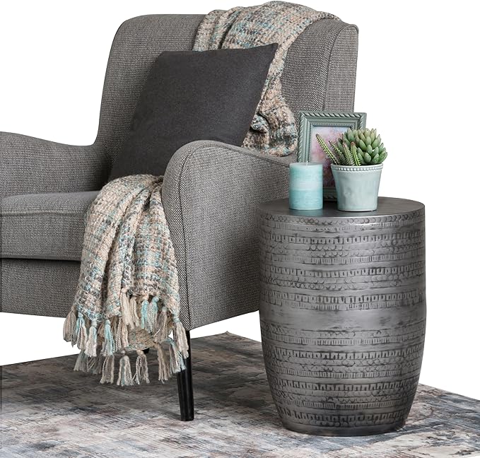 SIMPLIHOME Johnsen Metal Table - Image 11