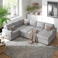 108.3 Inch Modular Sectional Sleeper Sofa by Unknown
