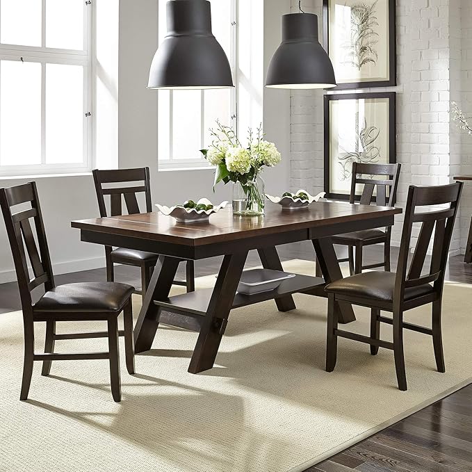 LIBERTY FURNITURE INDUSTRIES, INC. Lawson 5 Piece Rectangular Table Set by LibertyFurniture