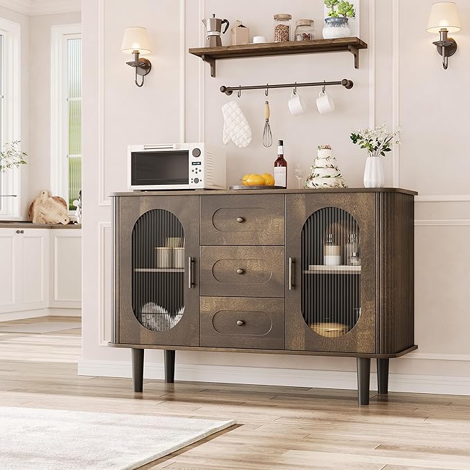 GarveeHome 47.2" Sideboard Buffet Cabinet - Image 3