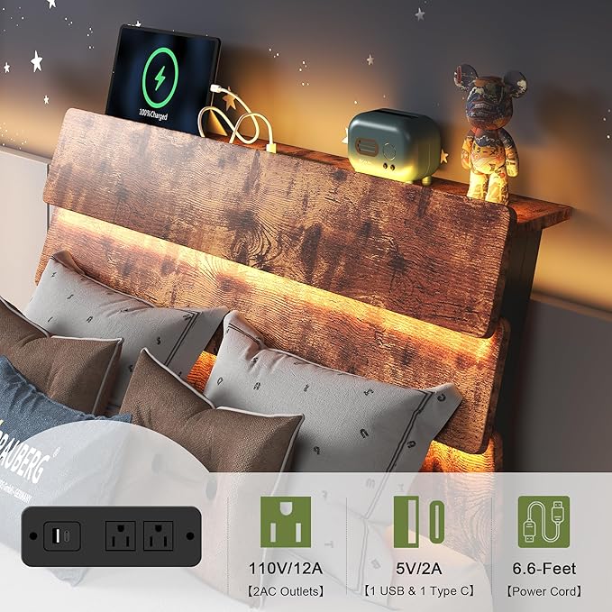 Feonase Twin Floating Bed Frame - Image 4