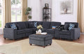 L-Shaped Sectional Couch for Living Room by Unknown