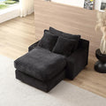 48.8" W Oversized Chaise Daybed Lounge Sleeper Chair Bed by Unknown