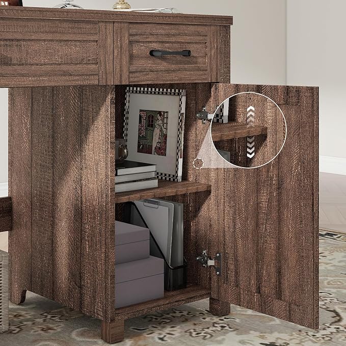 Farmhouse 47" Executive Desk, Computer Desk - Image 4