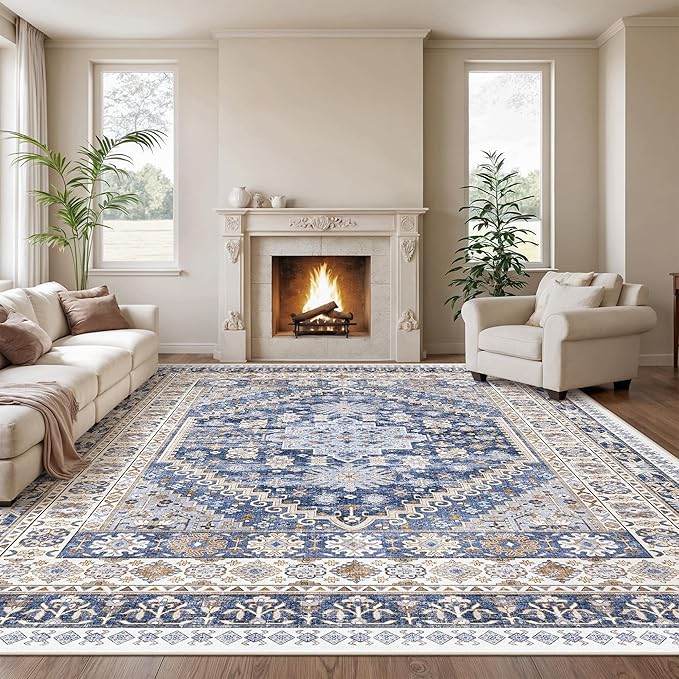 zesthome 12x15 Area Rugs, Large Washable Rug, Ultra-Thin Stain Resistant Rugs - Image 8