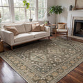 GENIMO 8x10 Area Rugs for Living Room, Machine Washable Low Pile Rugs, Non Slip by GENIMO