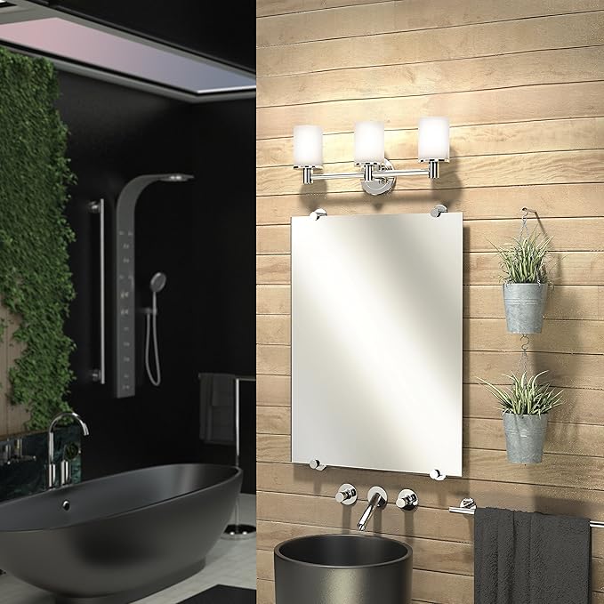 Gatco Latitude II Frameless Oval Mirror, 26.5" H | Wall Mounted 26.50"H X - Image 4