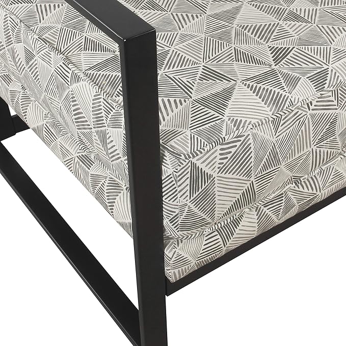 HomePop Modern Metal Frame Accent Chair Home Décor|Accent Chairs - Image 7