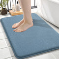 OLANLY Thick Memory Foam Bath Mat Rug 24x16, Extra Soft Absorbent Bathroom Rug by OLANLY