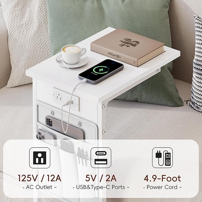 Vagusicc C Shaped End Table - Image 9