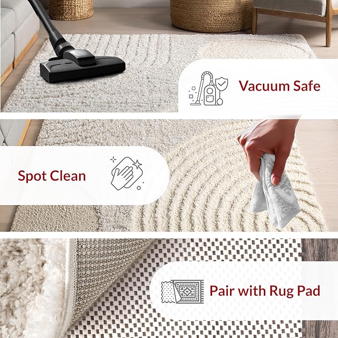 nuLOOM Gloria Abstract Shag Accent Rug - Image 3