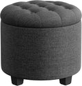SONGMICS Round Ottoman, Ottoman by SONGMICSbySONGMICSHOME