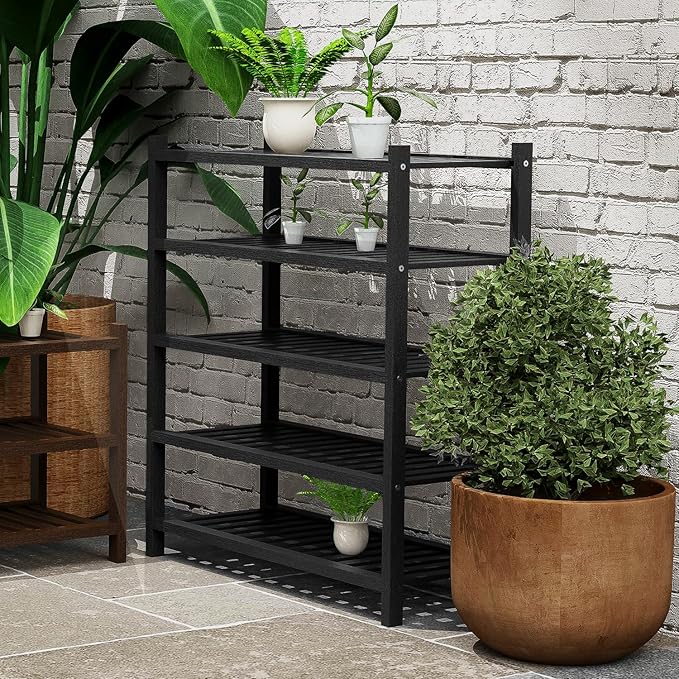 Shoe Rack 2-Tier Organizer-Stackable Storage Shelf - Image 7