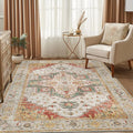 8X10 Area Rugs Machine Washable Rugs by BESBLEE