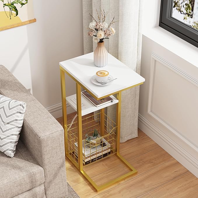 Vagusicc C Shaped End Table - Image 8
