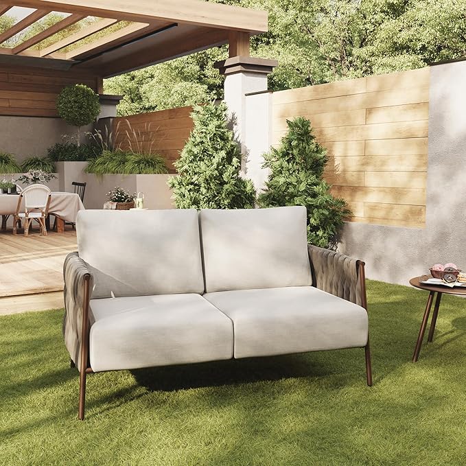 EAST OAK Life Chatter Loveseat, Outdoor Furniture, Deep Seating by EASTOAK