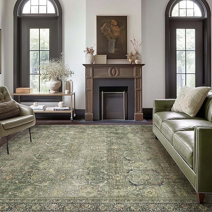 10X12 Area Rugs Machine Washable Rugs - Image 10
