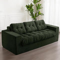 MAXYOYO 3 Seater Couch for Living Room, Boneless Couch by MAXYOYO