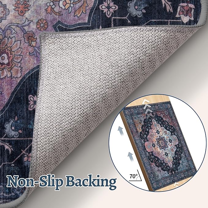 2x3 Entryway Rug, Vintage Rug - Image 5