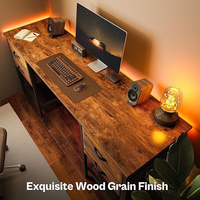 Huuger 63 Inch Computer Desk - Image 6