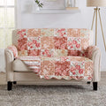 Great Bay Home Reversible Floral Patchwork Furniture Protector Scalloped Edge by GreatBayHome
