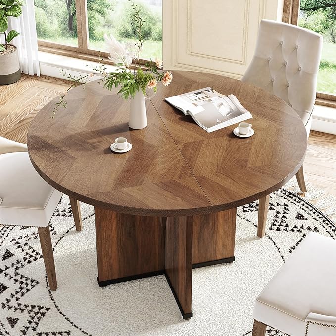 LITTLE TREE 39-Inch Round Dining Table - Image 7