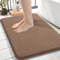 OLANLY Thick Memory Foam Bath Mat Rug 24x16, Extra Soft Absorbent Bathroom Rug by OLANLY