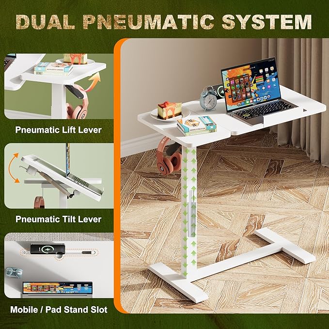 Standing Desk, Medical Overbed Table - Image 6