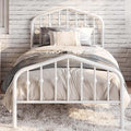 SHA CERLIN Twin Size Metal Platform Bed Frame by SHACERLIN